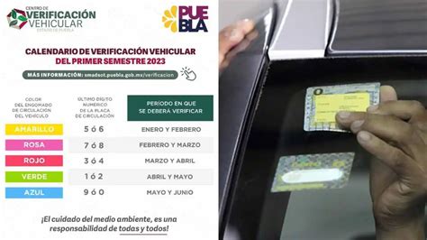 cita en linea verificacion puebla|Verificación